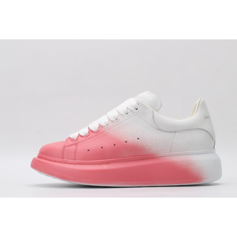 AMQ gradient oversized low-top sneakers