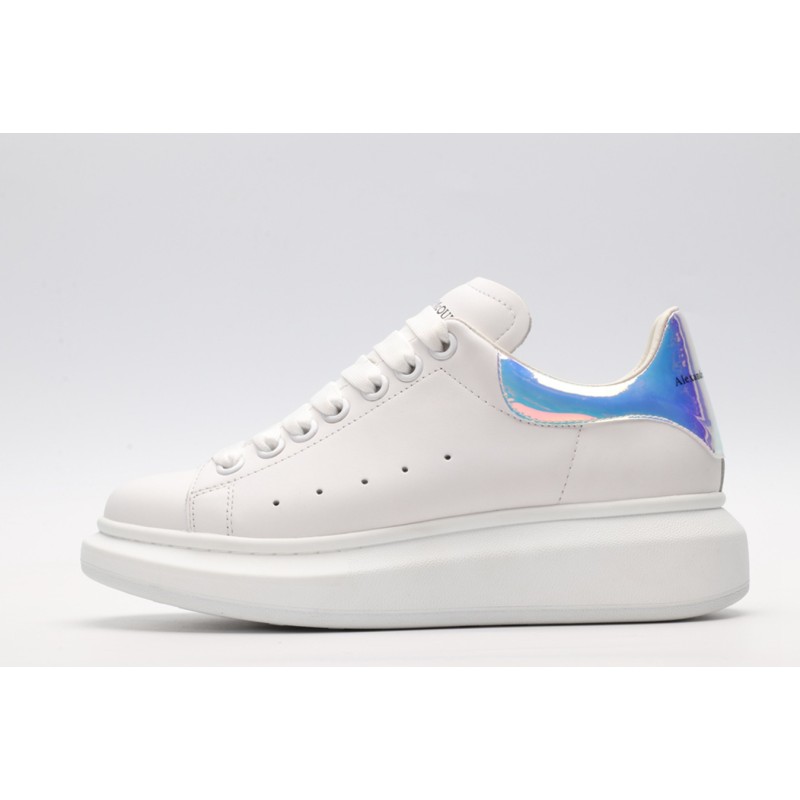 AMQ Oversized Leather Sneakers