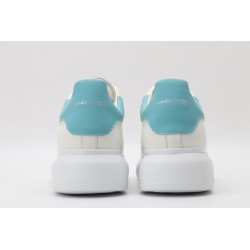 AMQ | Women 40mm Leather &amp; Suede Sneakers White/Green