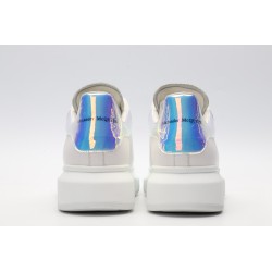 AMQ Oversized Leather Sneakers