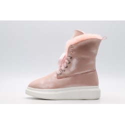 AMQ winter boots-Rose