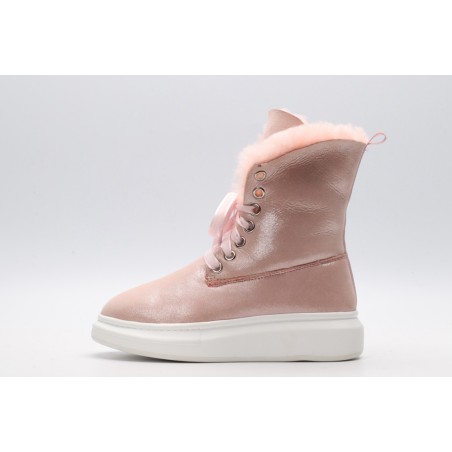 AMQ winter boots-Rose