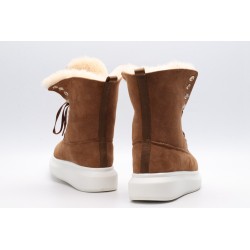 AMQ winter boots brown