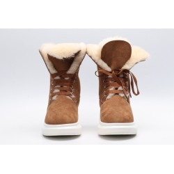 AMQ winter boots brown