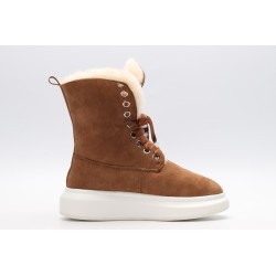 AMQ winter boots brown