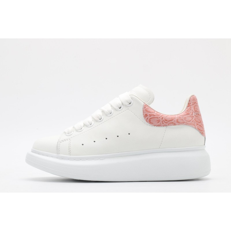 AMQ Leather Platform Sneakers