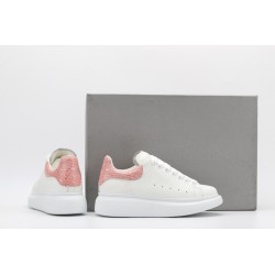 AMQ Leather Platform Sneakers