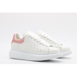 AMQ Leather Platform Sneakers