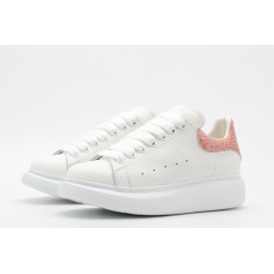 AMQ Leather Platform Sneakers