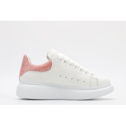 AMQ Leather Platform Sneakers