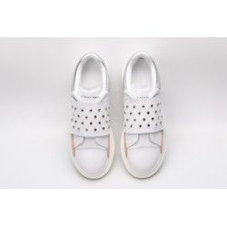 AMQ Leather Platform Sneakers