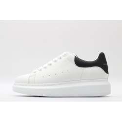 AMQ White oversized sole sneakers