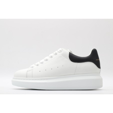 AMQ White oversized sole sneakers