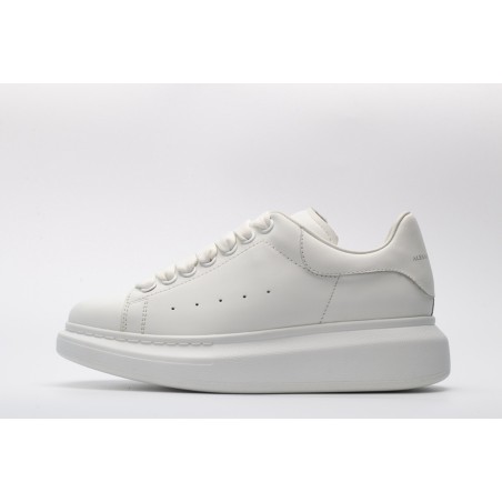 AMQ Leather Platform Sneakers