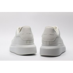 AMQ Leather Platform Sneakers