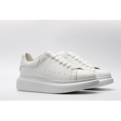 AMQ Leather Platform Sneakers