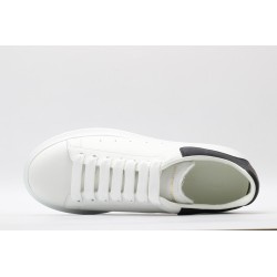 AMQ White oversized sole sneakers