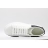 AMQ White oversized sole sneakers