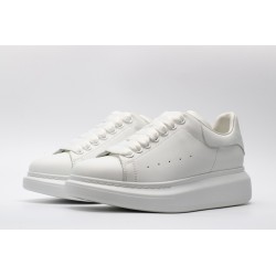 AMQ Leather Platform Sneakers