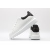 AMQ White oversized sole sneakers