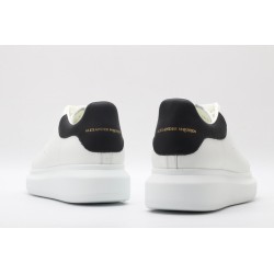 AMQ White oversized sole sneakers