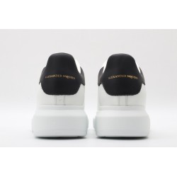 AMQ White oversized sole sneakers