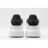 AMQ White oversized sole sneakers