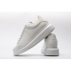 AMQ Leather Platform Sneakers