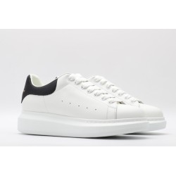 AMQ White oversized sole sneakers