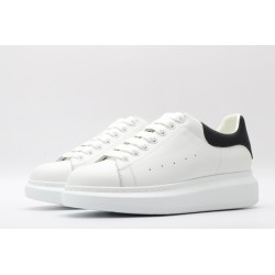 AMQ White oversized sole sneakers