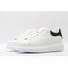 AMQ White oversized sole sneakers