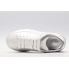 AMQ siL*Ver chunky low-top leather sneakers