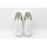 AMQ White oversized sole sneakers