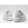 AMQ siL*Ver chunky low-top leather sneakers