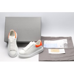 AMQ OVERSIZED SNEAKER with orange heel