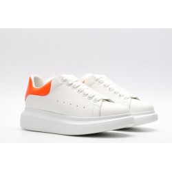 AMQ OVERSIZED SNEAKER with orange heel