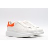 AMQ OVERSIZED SNEAKER with orange heel