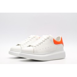 AMQ OVERSIZED SNEAKER with orange heel