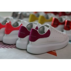 AMQ OVERSIZED SNEAKER with rose heel