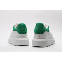 AMQ OVERSIZED SNEAKER with green heel