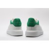 AMQ OVERSIZED SNEAKER with green heel