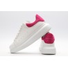 AMQ OVERSIZED SNEAKER with rose heel