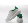 AMQ OVERSIZED SNEAKER with green heel