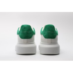 AMQ OVERSIZED SNEAKER with green heel