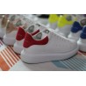 AMQ OVERSIZED SNEAKER with red heel