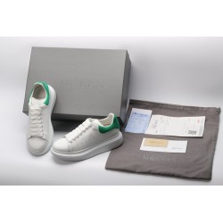 AMQ OVERSIZED SNEAKER with green heel