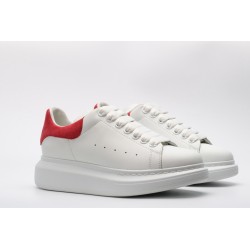 AMQ OVERSIZED SNEAKER with red heel