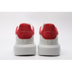 AMQ OVERSIZED SNEAKER with red heel