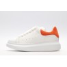 AMQ OVERSIZED SNEAKER with orange heel