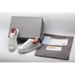 AMQ OVERSIZED SNEAKER with red heel